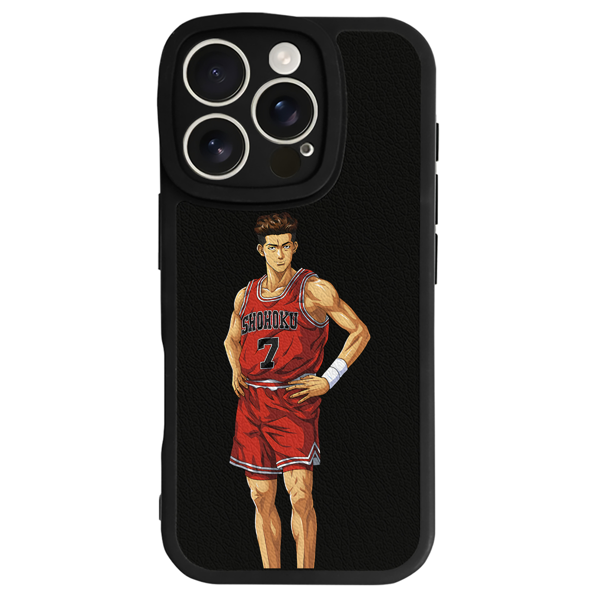 （画像用） SLAM DUNK／スラムダンク 【iPhone 16シリーズ対応】シリコンスマホケース（レザー調） 材質：シリコン